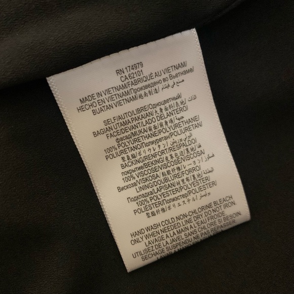 BCBGeneration | Red Vegan Leather Moto Jacket Y2K Bikercore Cropped | Size XS - Picture 9 of 10